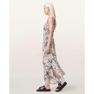 AllSaints Noor Asymmetric Sleeveless Maxi Dress